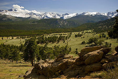 Rocky Mountain National Park Vista, CO